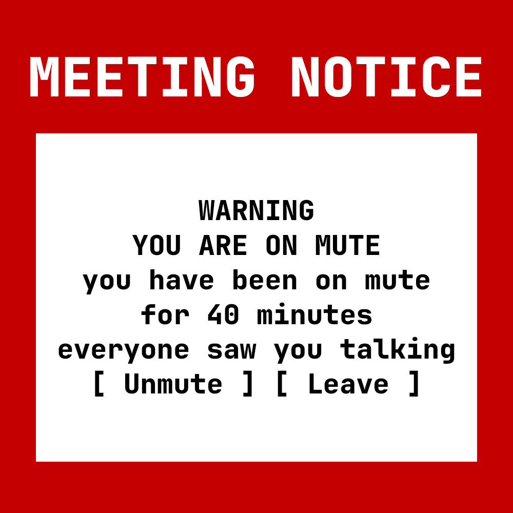 Your Call Is Muted